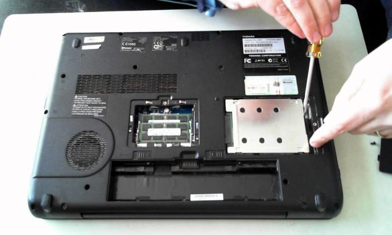 Toshiba Laptop SSD Yükseltme